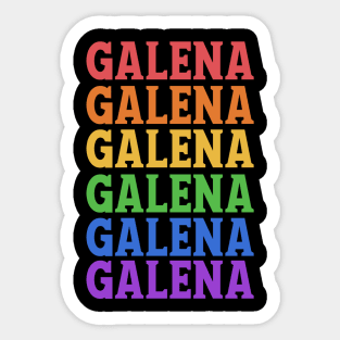 GALENA HISTORICAL CITY Sticker